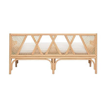 Tov Furniture Jayla Natural Rattan Bench Natural
