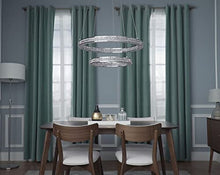 Maxim Eternity Pendant Light 1 Light 30 Inches Wide Silver