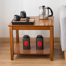 HASMI Living Room Table Coffee Table Table Stand Sofa Side Tea Table, Used for Living Room Bedroom Office Industrial Square Multifunctional Table Outdoor Side Table (Color : B)