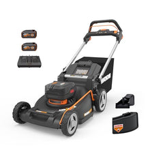 Worx Cordless Lawn Mower, 40V 21" 3-in-1 Grass Mower for 1/2 Acre, WG760
