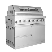 6-Burner Gas Grill with Rotisserie Kit for Outdoor Cooking and Entertaining