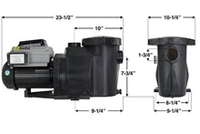 Pureline Rapids Inground Pool Pump PL2515 1.5 HP Variable Speed Premium Energy Efficiency