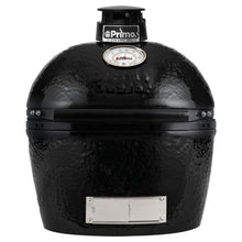 Primo Oval Junior 200 Ceramic Kamado Grill with Stainless Steel Grates - PGCJRH (2021)