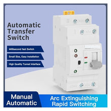 2P 4P Power Dual Power Automatic 63A Transfer Switch Type Switch