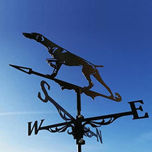 Weathervane Stainless Steel Anti-Rust Weathercock Direction Indicator Retro Farm Scene Garden Weather Vane Measuring Tools Corrosion Resistant and Durable A 35X50CM (E 35X50CM) (B 35X50CM)
