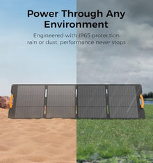 UDPOWER S1200 1190Wh Solar Generator Kit with 210W Panel, Fast Solar Charging, 1200W Power Station for Home Backup RV Emergencies, CPAP Compatible