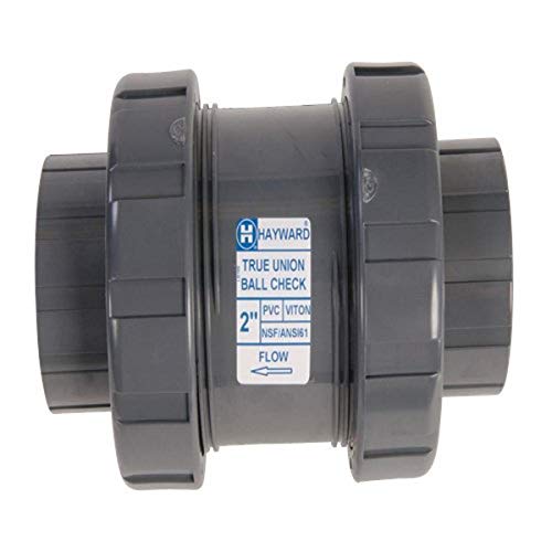 Hayward TC1400TE True Union Check Valve EPDM Seals 4-Inch PVC Threaded End