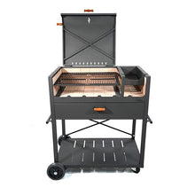Ñuke Delta Gaucho Firebox Grill- Authentic Argentine Outdoor Cooking Wood or Charcoal