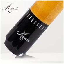 Meucci Pool Cue - SW Bar Box 1, Smoke Stained Forearm, Curly Maple Points, High Impact Cue Tips, Irish Linen Wrap - 19 Oz Professional Billiard Stick