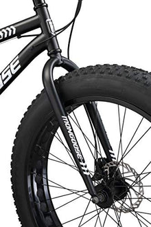 Mongoose Malus Fat Tire Mountain Bike 26-Inch Matte Black