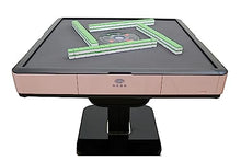 usamjtable Ultra-Thin Folding Automatic Mahjong Table Rose Pink