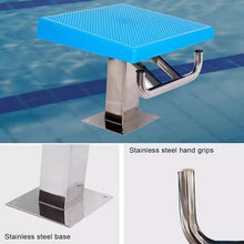 ZXSYYDS Standard Pool Diving Platform,Heavy Duty Jump Stand Pool Diving Board,304 Stainless Steel Diving Board with Anti-Slip Countertop,for Professional Competition