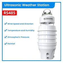Aoleaby Wind Speed Weather Station, Agricultural Solar Radiation Sensor PM2.5 Temperature and Humidity Rainfall Transmitter(Style E)