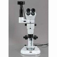 AmScope Digital Trinocular Stereo Zoom Microscope with 5MP Camera White