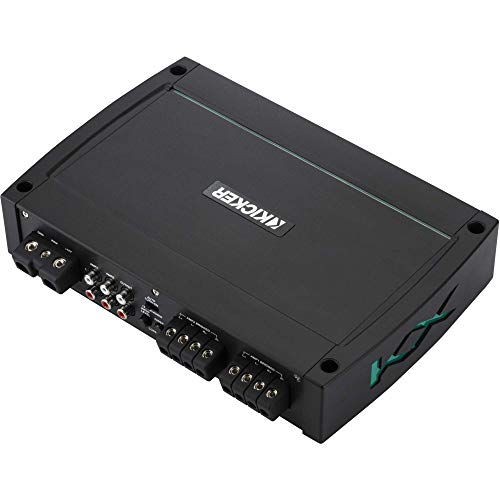 KICKER 10-Inch Premium Marine Subwoofer & 4-Channel Amplifier Bundle