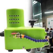 Electric Small Glass Edging Machine - 800w Electric Portable Glass Edger - Straight Round Bevel Edge Trimmer Grinder,8000rpm for 5-12mm Glass AllSize