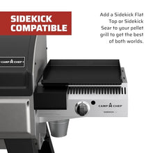 Camp Chef Woodwind Pro 24 Pellet Grill & Smoker with Sidekick Flat Top - Black
