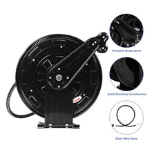 Generic Pressure Washer Hose Reel Retractable Pressure Washer Reel Heavy Duty Hose Reel