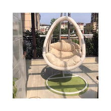 XJOYSL7921 Rattan Chair Hanging Chair Balcony Rocking Chair Light Luxury Indoor Swing Household Hanging Basket Modern Accent Chair for Living Room