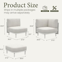 LayinSun 7 Pieces Patio Furniture Set