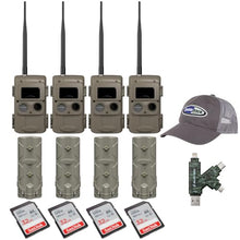 Cuddeback CuddeLink Wireless Trail Camera System 3rd Gen with PW-001 Accessories Bundle
