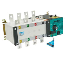 ATS 4P 100A-800A Dual Power Automatic Transfer Switch Diesel Generator Parts Board Circuit Breaker Single Three Phase(100A)