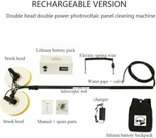 Solar Panel Cleaning Fed Brush, Solar Photovoltaic Panel Cleaning Machine Tools, Electric Brush Power Generation Panel Components Cleaning Equipment