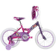 Huffy Disney Princess Magic Mirror 16” Girl’s Bike with Training Wheels Purple