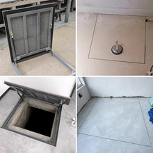 Attic Access Door/Bulkhead Doors, Embedded Cellars Exit Covers for Storage Room/Wine Cellar, Extra Large Storm Shelter Security Exit(W24xL24in(61x61cm))