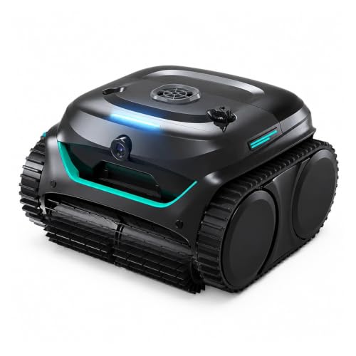 Pool Vacuum, Robot Swimming Pool Cleaner Wireless for Floor/Wall