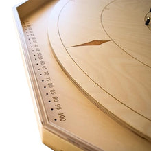 Crokinole Canada The Crokinole Master Large Traditional Board Game Set Brown