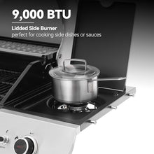Royal Gourmet SG6002R 6-Burner Propane Gas Grill with Side Burner, Silver