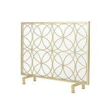 Fireplace Screen Iron Fireplace Screen Single Panel Fire Protection Fence Fireplace Decoration Accessories Fireplace Fireplace Screen