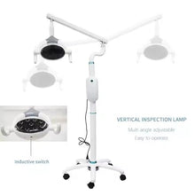 Tankredrug 28W Portable Dental Examination LED Light Stand Mobile Surgical Medical Lamp White