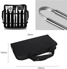 SDVantage BBQ Grill Accessories Set for Men Women, 10PCS Grilling Utensils Tools Set, Stainless Steel BBQ Tools with Storage Bag, BBQ Grill Accessories Set for Camping, Kitchen