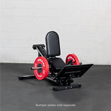 Titan Fitness Plate-Loaded Linear Hack Squat Press Machine