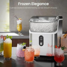 TEDILUVI Portable Electric Countertop Ice Maker Machine with Crushed Pellet