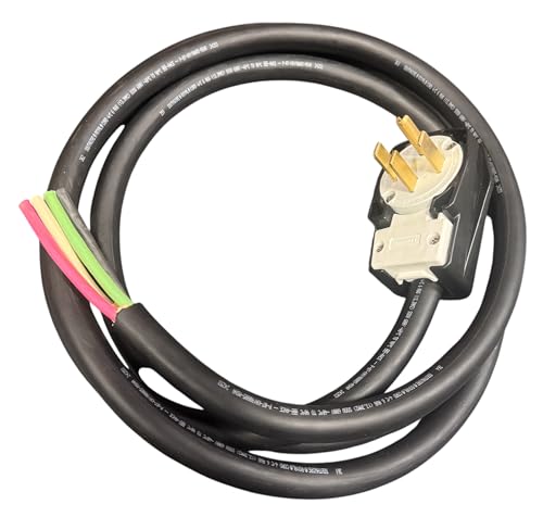 50 Amp RV/Generator Power Cord N14-50P to Bare Wire Extension Cord (75 FT)