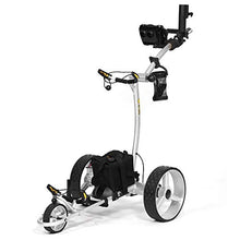 BAT-CADDY ELECTRIC GOLF CADDY X4R Remote Golf Push Cart Titanium Silver