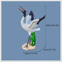 Garden Pond Spitters, Animal Pond Fountains, Outdoor Water Feature Statue, Garden Decor for Koi Pond, for Garden, Yard, Lawn, Birthday Friends (39 * 44 * 88Cm/15.4 * 17.3 * 34.6In)
