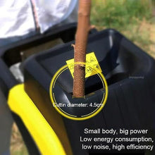 Qiokoith Garden Wood Chipper Shredder 2500W Crushing Mulcher for Lawn and Garden Use Overload Protection