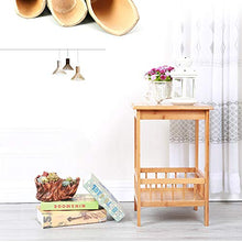 ZOCWJK Indoor Plant Stand Multipurpose Plant Stands Indoor Outdoor Flower Pot Holder Plant Pot Stand for Balcony Corridor Garden Terrace Multifunctional,Natural-50cm