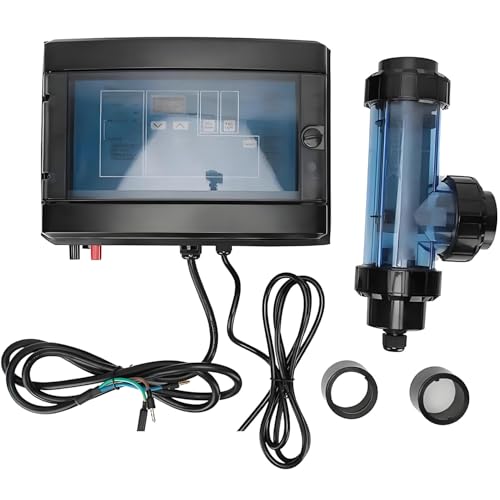 GLBMXDD Chlorine Generator & Salt Water Chlorinator, Electrolytic Salt Chlorine Machine, 5/10/15/20/30/50G/H for Swimming Pool,Spa Water Treatment Machines 15g/h