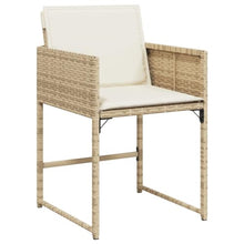 AMBERARD Patio Dining Set Set of 16 Beige Furniture Set