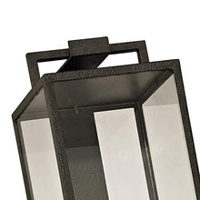 Troy Lighting Beckham 4-Light Wall Sconce | Textured Bronze Finish | Made of Steel | Wet-Rated for Outdoor Use | 8" W x 28.5" H Profile | B6383-TBZ