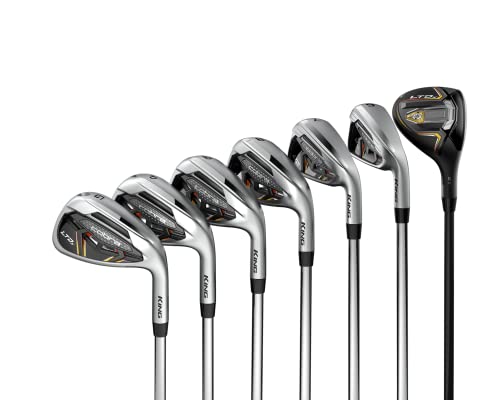 Cobra Golf 2022 LTDX Combo Iron Set Satin Chrome-Gold Fusion