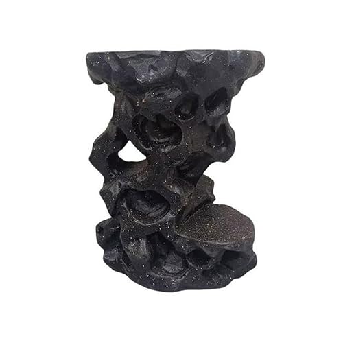 WOAITIANTIAN Vase Stand Outdoor Imitate Rocks Display Base, Resinous Bonsai Stand for Household Gardening
