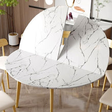 BBHW Space Saving Round Folding Table Top Only, White Wood Indoor Dining Table Replacement Top, Home Party Coffee Patio Table Top No Legs (Size : 160 cm (63 inch))