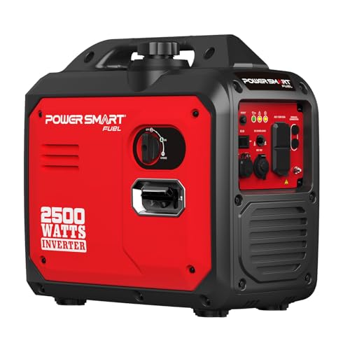 PowerSmart 2500 Watt Portable Inverter Generator for Camping