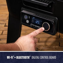 Pit Boss 3-Series WiFi & Bluetooth Digital Vertical Smoker with LCD Digital Controller and Wood Chip Tray, 880-Sq. In. 4-Rack Cooking Space, 100°F to 300°F Temperature Range, Meat Probe, Black